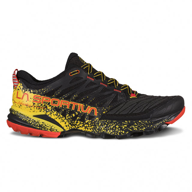 La Sportiva Men's Akasha II Black/Yellow