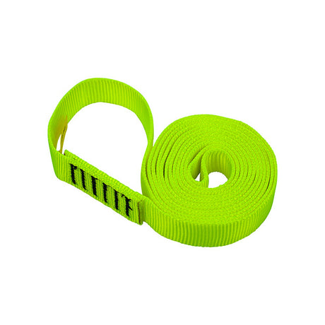 Sterling Rope 1" Tubular Nylon Sling 48" Neon Yellow Yellow