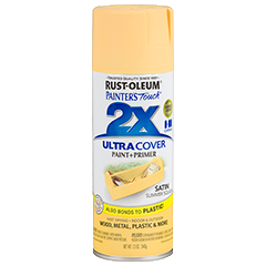 RUST-OLEUM 12 OZ Painter's Touch 2X Ultra Cover Satin Spray Paint - Satin Summer Squash SUMMER_SQUASH