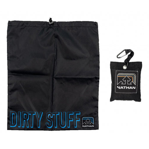 Nathan Dirty Stuff Bag + RunFresh Odor Eliminator (Gym Bag) Combo Black