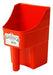 Miller MFG 3 Qt Plastic Feed Scoop RED