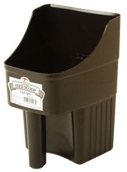 Miller MFG 3 Qt Plastic Feed Scoop BLACK