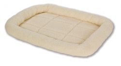 Miller MFG Small Fleece Dog Bed CREAM
