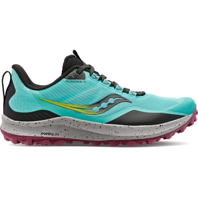 Saucony Women's Peregrine 12 Cool Mint/Acid