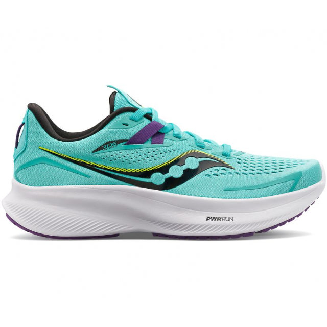 Saucony Women's Ride 15 Cool Mint/Acid