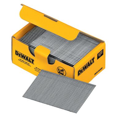 Dewalt 2 IN. 20 Degree 16 Gauge Finishing Nails - 2500 PACK / 16GA