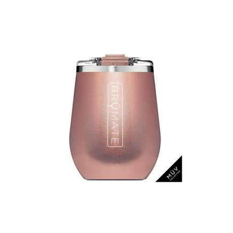 BruMate Uncork'd 14oz | Glitter Rose Gold (Muv) Glitter Rose Gold (Muv)