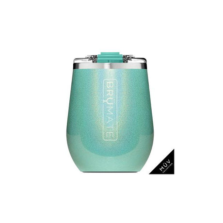 BruMate Uncork'd XL 14oz | Glitter Aqua (Muv)