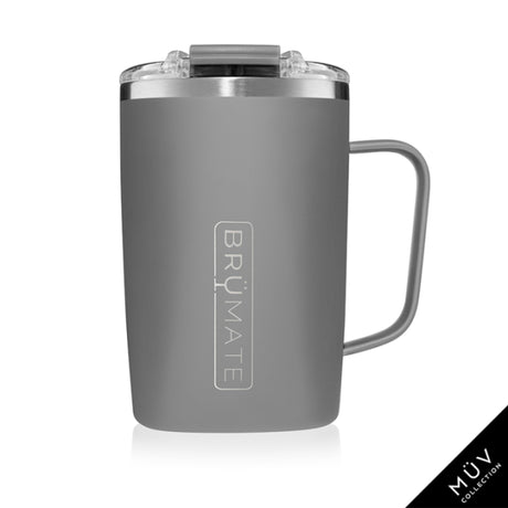 BruMate Toddy 16oz | Matte Gray (Muv) Matte Gray (Muv)