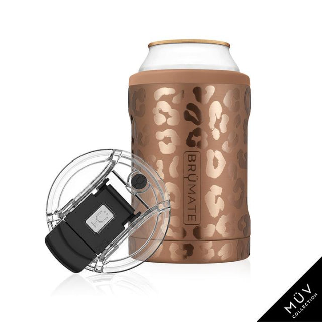 BruMate Hopsulator DUO 12oz | Gold Leopard (Muv)