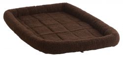 Miller MFG Large Fleece Dog Bed CHOCOLATE