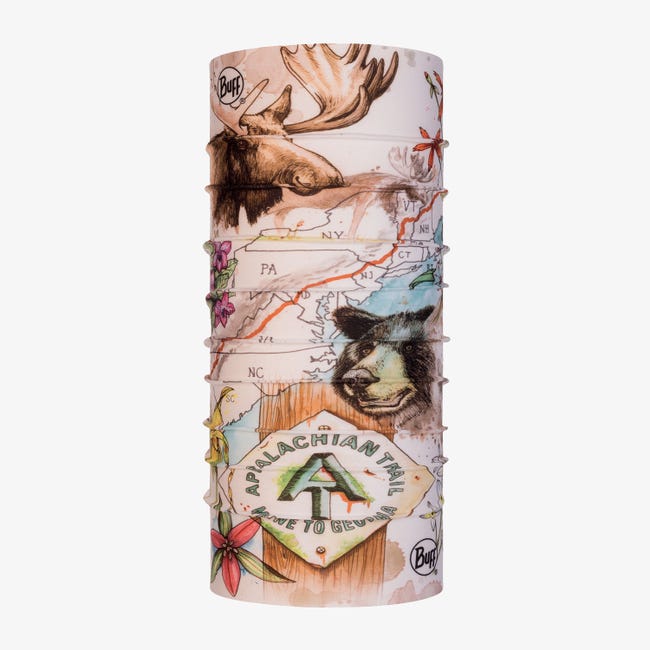 BUFF Original EcoStretch Neckwear Triple Crown Series Appalachian Trail