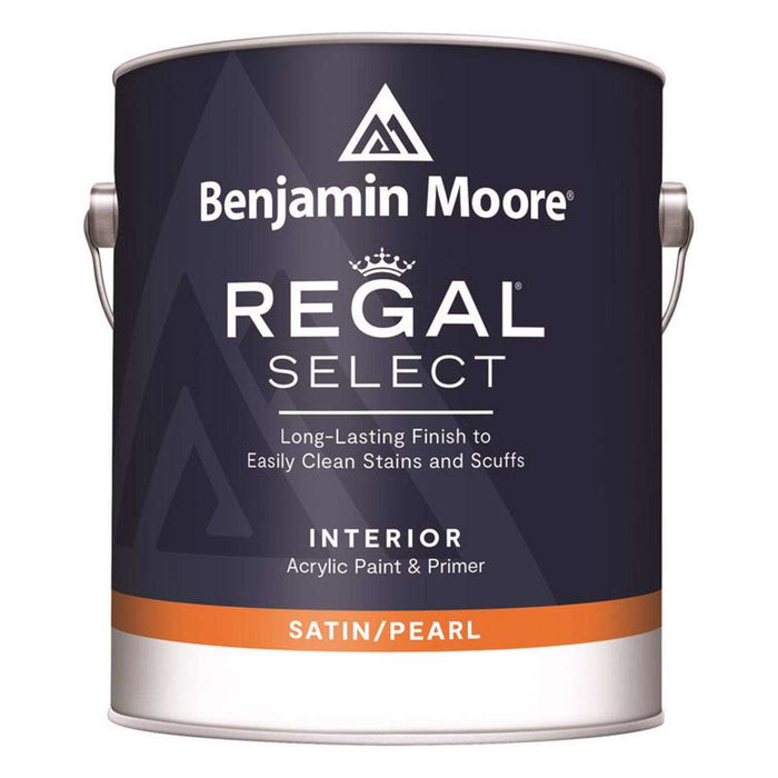 Benjamin Moore GAL REGAL SELECT Acrylic Interior Paint & Primer - Satin/Pearl Finish / PEARL