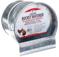 Miller MFG Galvanized Bucket Poultry Waterer