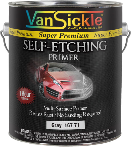 Van Sickle Self-etching Primer Gal - Flat Gray