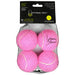 Hyper Pet Tennis Balls For Dogs, 4 Pack, Pink PINK