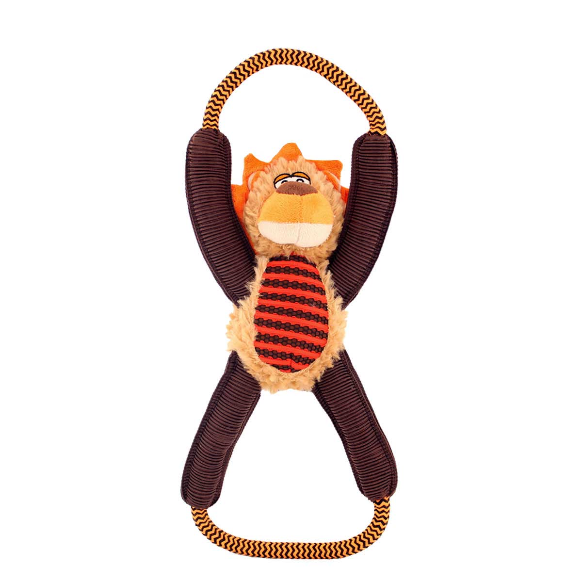 Hyper Pet Long Buddies Lion Dog Toy