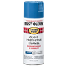 RUST-OLEUM 12 OZ Stops Rust Protective Enamel Spray Paint - Gloss Royal Brown ROYAL_BLUE