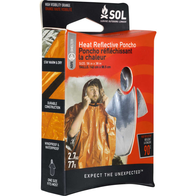 Adventure Medical Kits SOL Heat Reflective Poncho