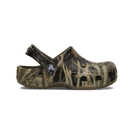 Crocs Kids' Classic Realtree Clog Khaki