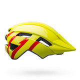 Bell Helmets Sidetrack II Strike Gloss Hi-Viz/Red