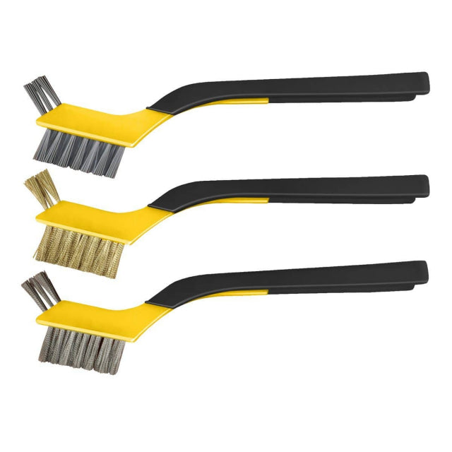Allway Tools Soft Grip Mini Brush Set, Clip-Strip, 1 Set/Labelled
