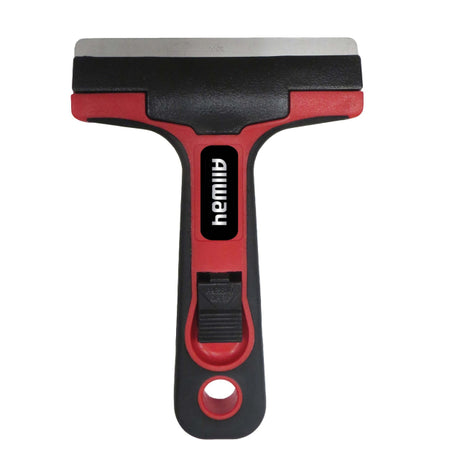 Allway Tools 4" Glass & Tile Scraper, W/Soft-Grip, Carded