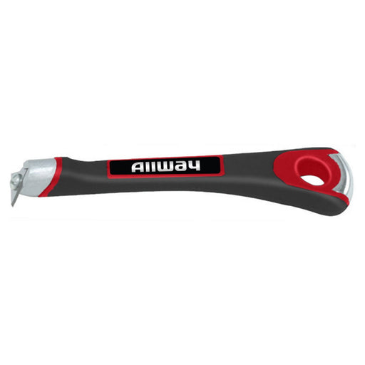 Allway Tools 1" Soft Grip Carbide Scraper, Hammer End, Carded