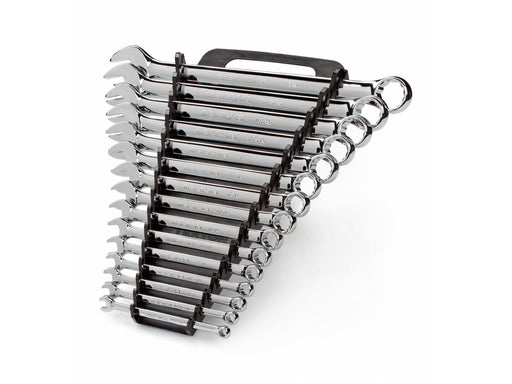Tekton Combination Wrench Set, 15-Piece (1/4-1 in.) - Holder