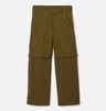 Columbia Boys' Silver Ridge IV Convertible Pant New Olive