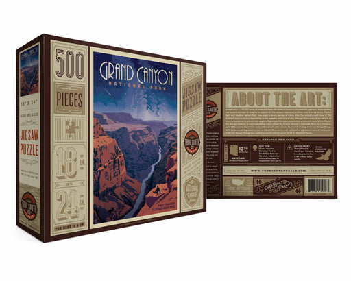 True South Puzzle Grand Canyon - Starry Night