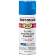 RUST-OLEUM 12 OZ Stops Rust Protective Enamel Spray Paint - Gloss Sail Blue SAIL_BLUE