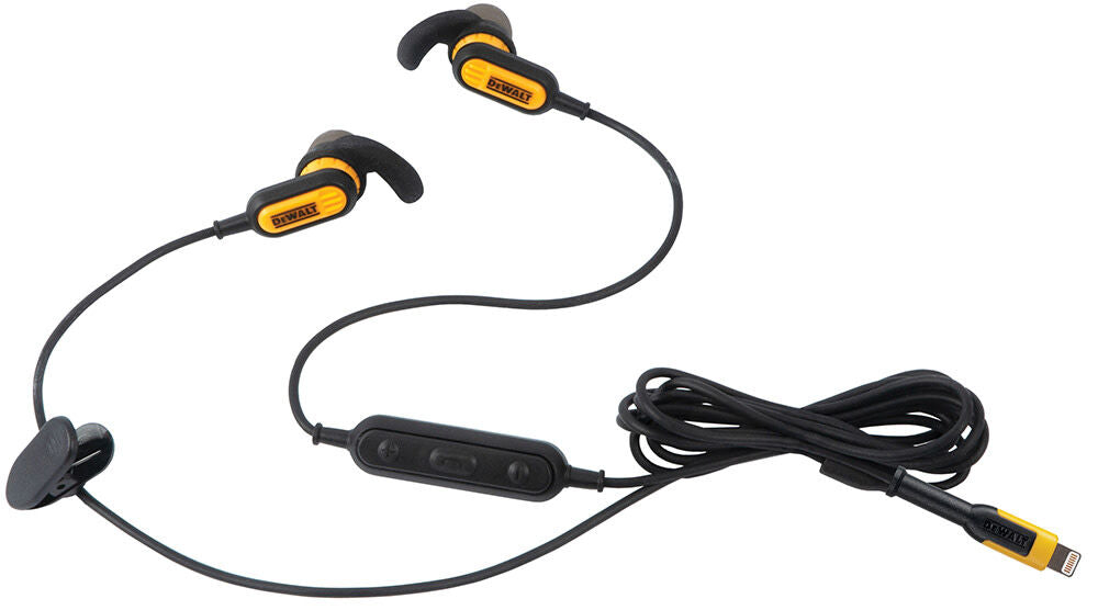 Dewalt Jobsite Earphones for Lightning