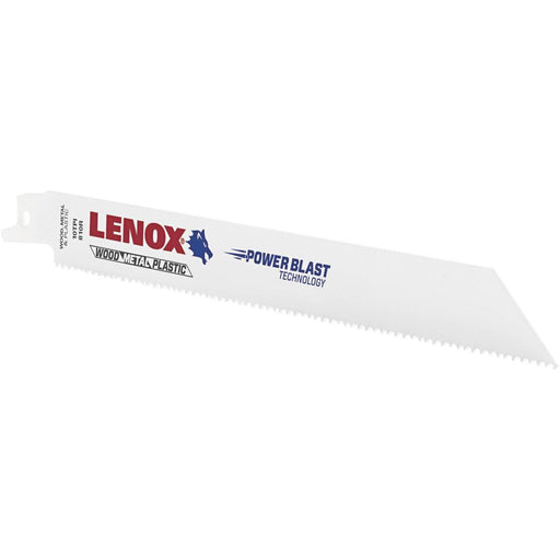 LENOX Bi-Metal Reciprocating Saw Blade 8 in. x 3/4 in. x .5 in. - 5 PACK / 10T