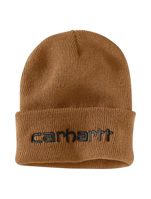 Carhartt Knit Insulated Logo Graphic Cuffed Beanie Carhartt brown