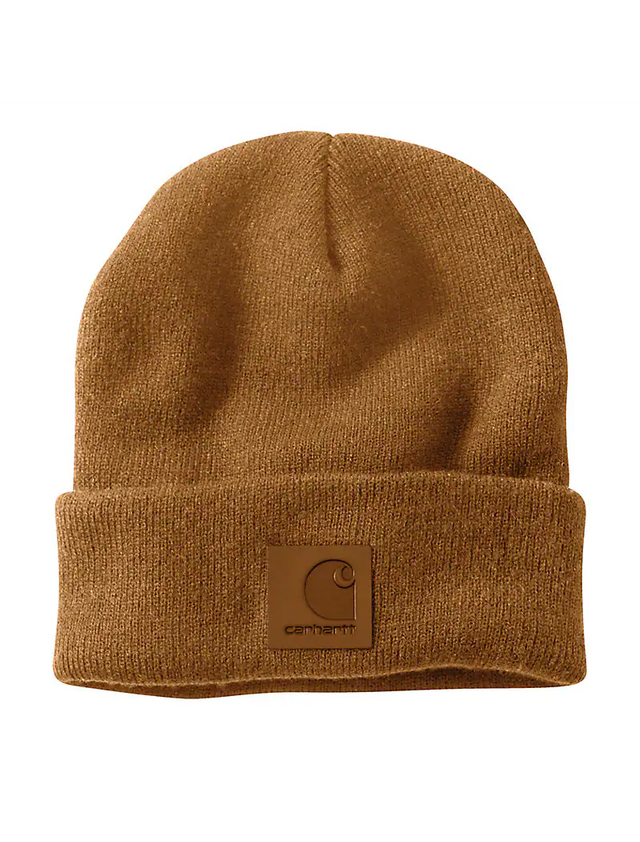 Carhartt Tonal Patch Beanie Brn carharttbrown