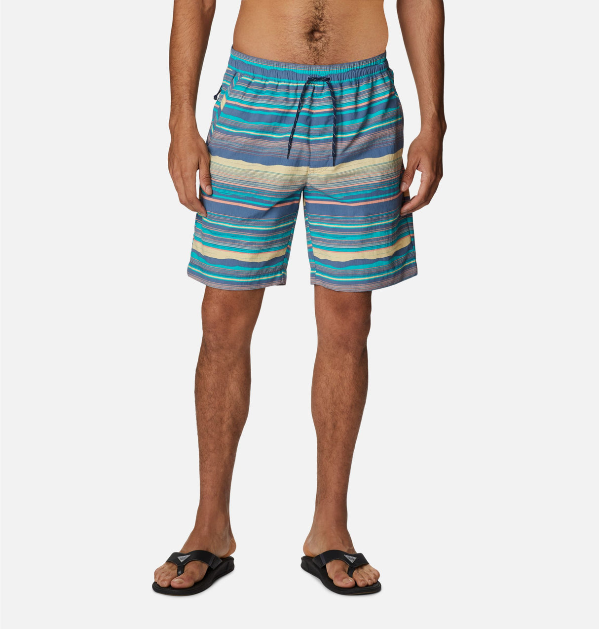 Columbia Men's Summerdry Short Blue Stone Horizon