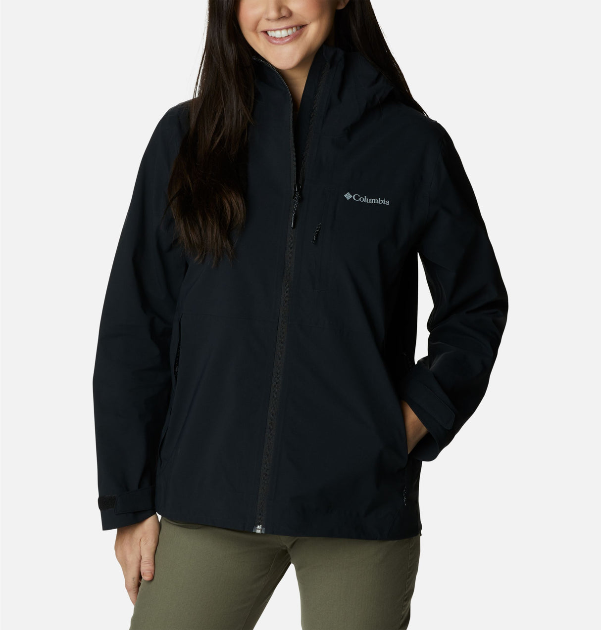 Columbia Women's Omni-tech™ Ampli-dry™ Rain Shell Black