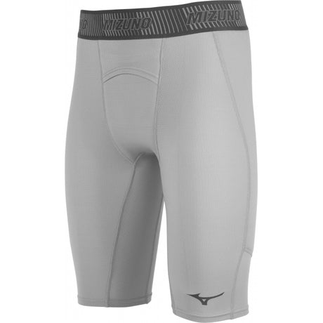 Mizuno Boy's Aero Vent Sliding Shorts Grey