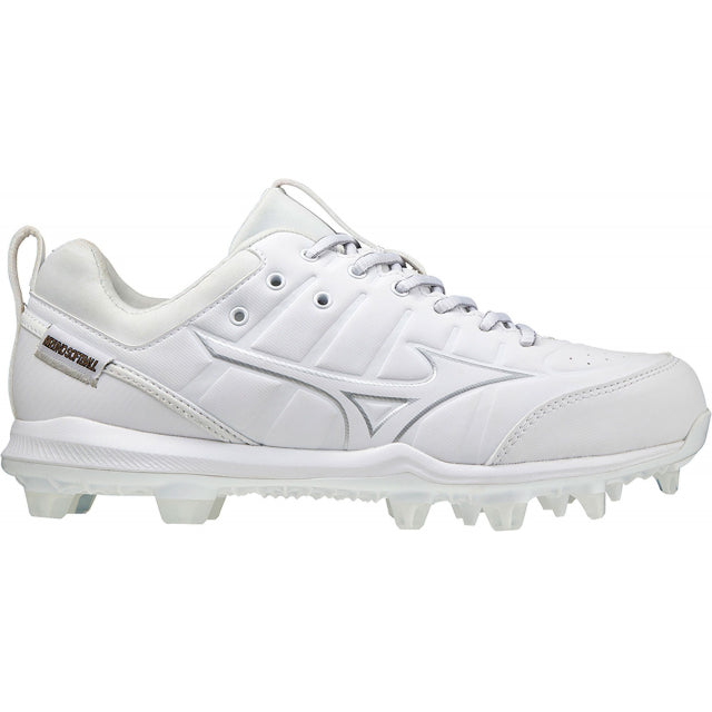 Mizuno Women's 9-Spike Advanced Finch Elite 5 TPU Softball Cleats White