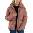 Carhartt Women's Montana Relaxed Fit Insulated Jacket B25 nutmeg