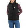 Carhartt Women's Montana Reversible Relaxed Fit Insulated Vest Nof black