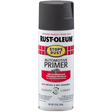 RUST-OLEUM 12 OZ Stops Rust Automotive Primer Spray - Flat Dark Grey DKGRY