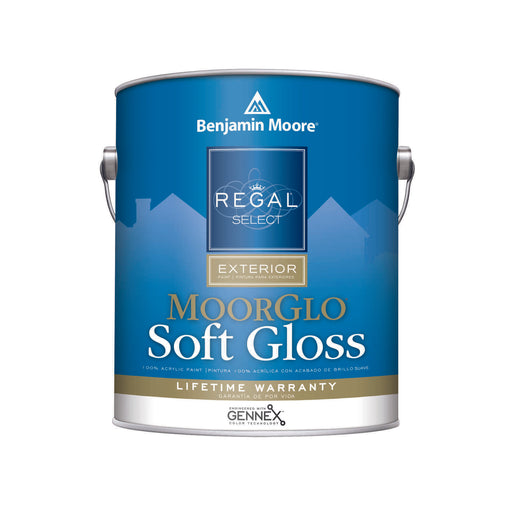 Benjamin Moore GAL MOORGLO Regal Select Exterior Paint - Tintable Soft Gloss PASTEL_BASE /  / BASE_1