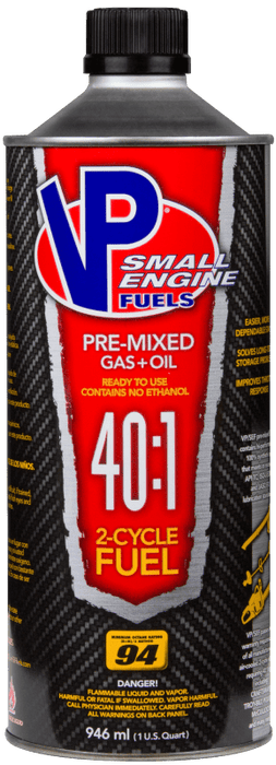 Vp Racing 40:1 Premix 94 Octane & Ethanol-free Small Engine Fuel