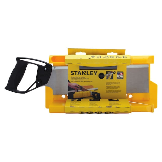 Stanley Tools 22-1/2 in. Hand Saw with Clamping Miter Box