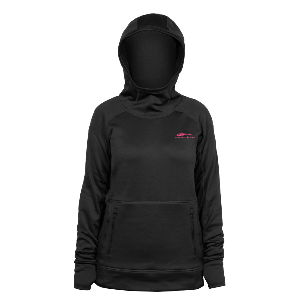 Grundens Womens Maris Hoodie Black