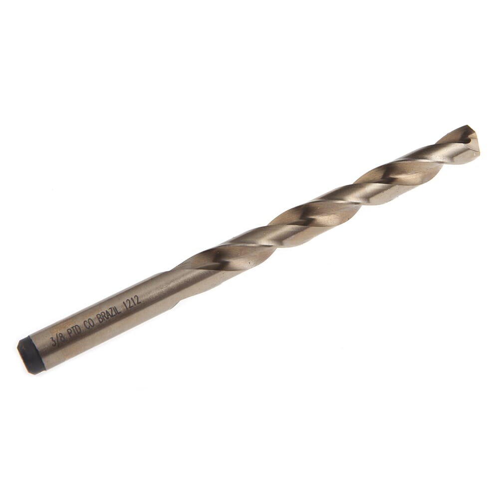 Forney 8 Percent Cobalt Drill Bit, 135 Degree Split Point, 3/8 in