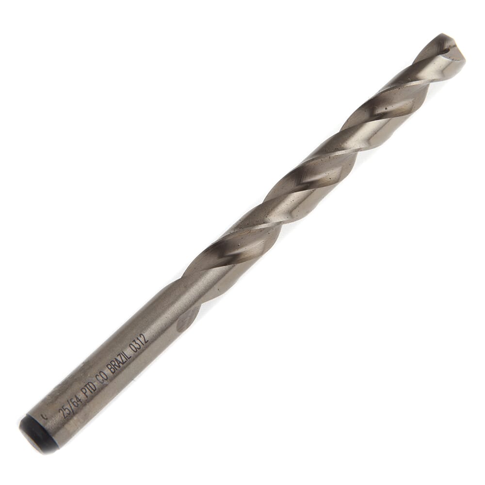 Forney 8 Percent Cobalt Drill Bit, 135 Degree Split Point, 25/64 in