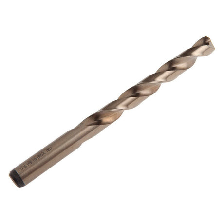 Forney 8 Percent Cobalt Drill Bit, 135 Degree Split Point, 7/16 in